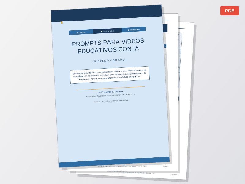Prompts para videos educativos con IA — Documentos