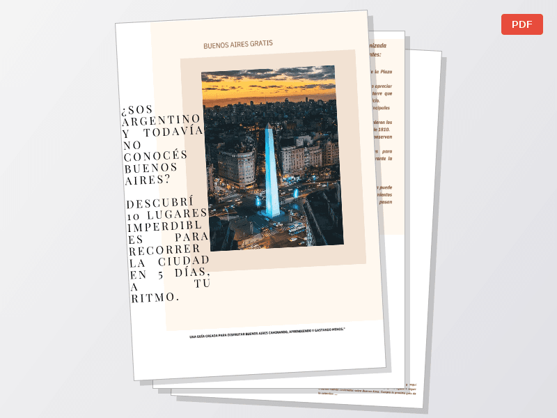 EBOOK GUÍA DIGITAL TURISTICA: CASCO HISTÓRICO DE BUENOS AIRES — Documentos