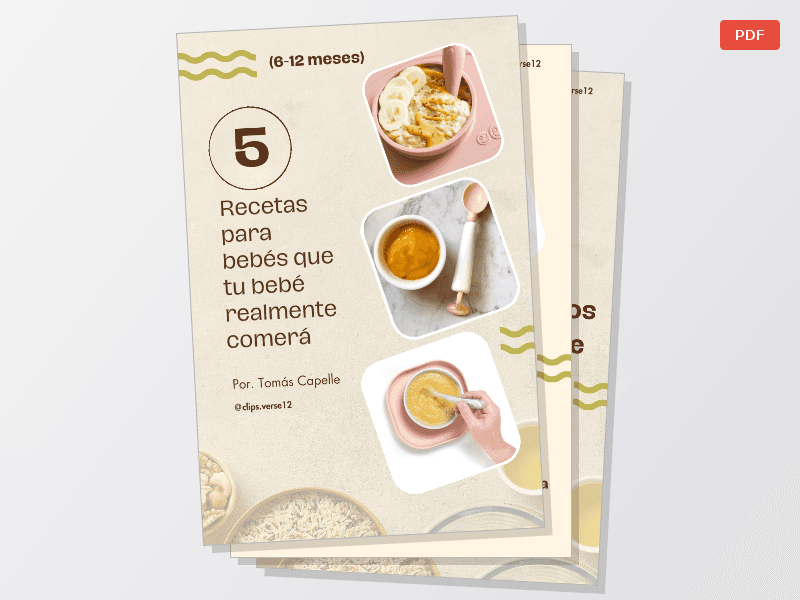 5 comidas que tu bebé sí va a comer — Documentos