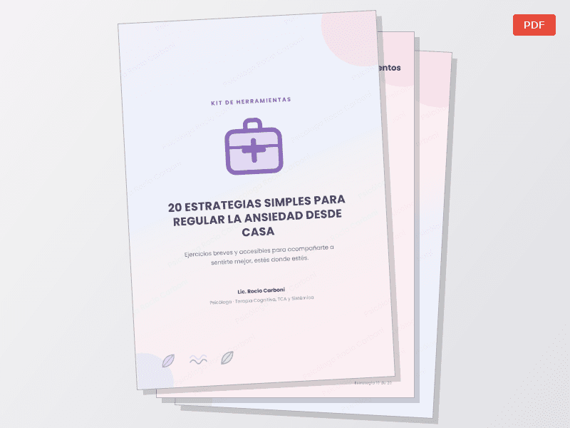  20 Estrategias para Regular la Ansiedad — Documentos
