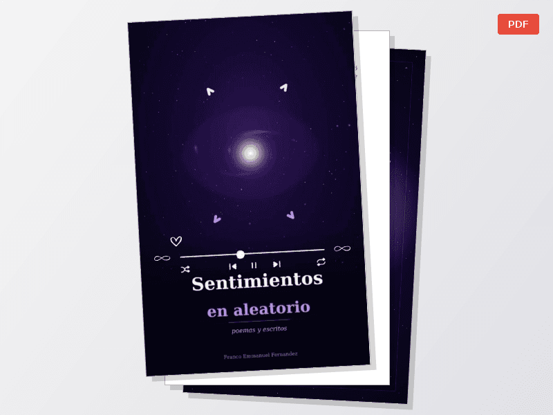 Libro Sentimientos En Aleatorio Por Emmanuel Fernandez  — Documentos