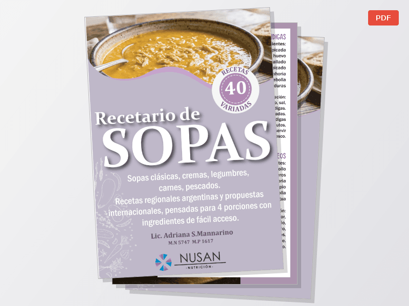 RECETAS SOPA — Documentos