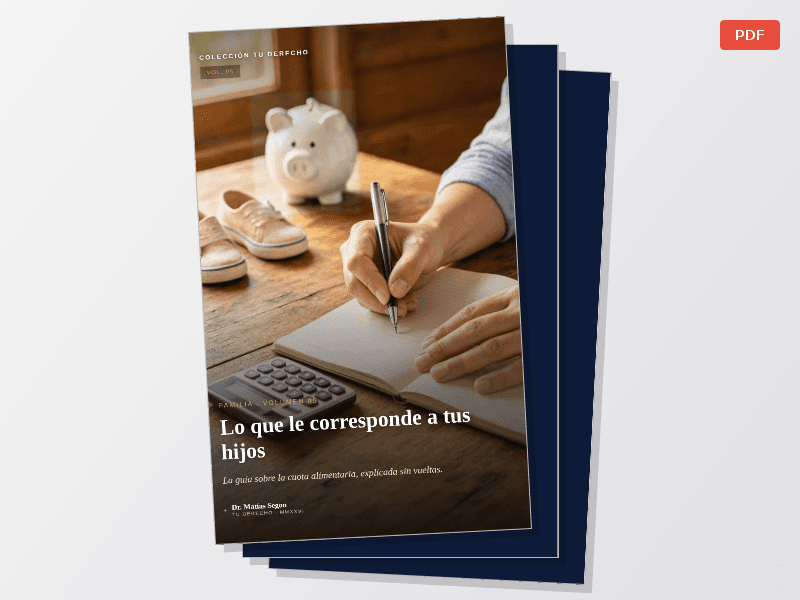 TU DERECHO — Vol. 05 — Lo que le corresponde a tus hijos — Documentos