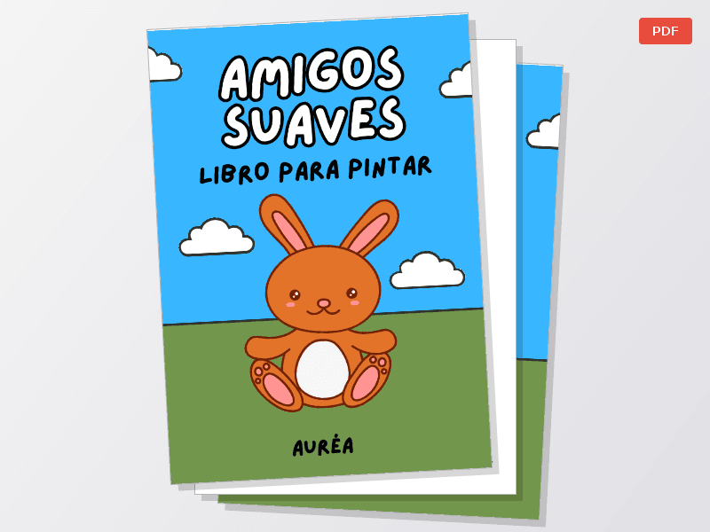 🧸 Amigos Suaves — Libro para Colorear — Documentos