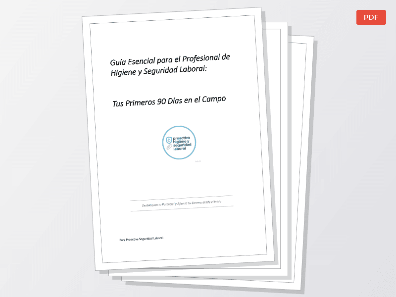 Primeros pasos profesionales higiene y seguridad laboral — Documentos
