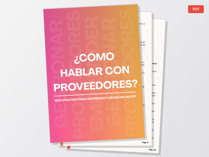 Negociá mejor, pagá menos: guía práctica para tratar con proveedores + Planillas clave de gestión — Documentos