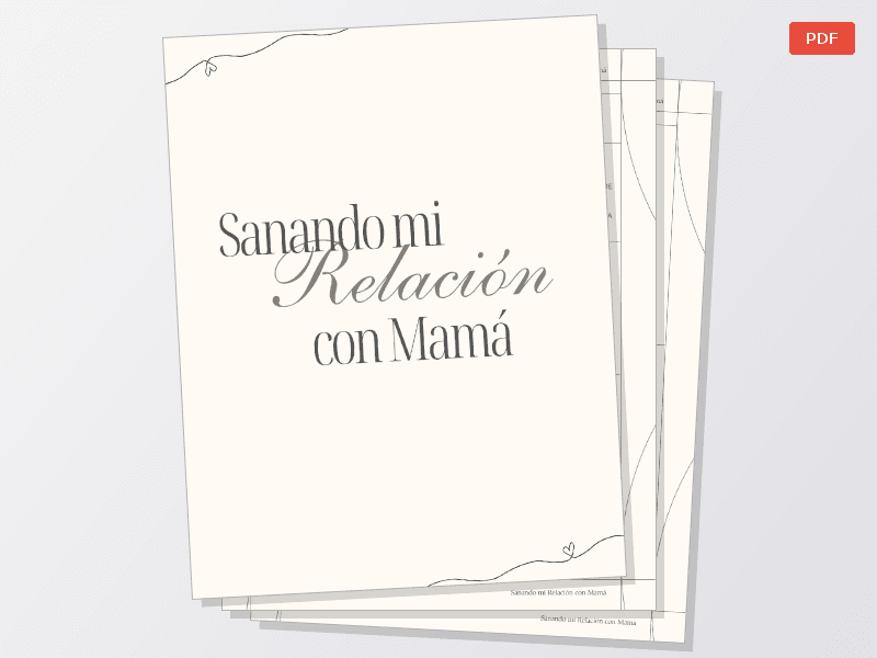 Ebook Sanando mi relación con mamá — Documentos
