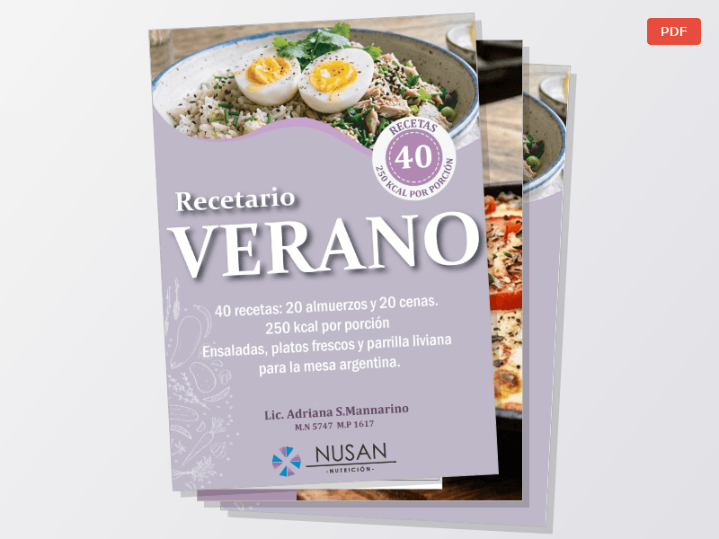 RECETAS PARA VERANO — Documentos