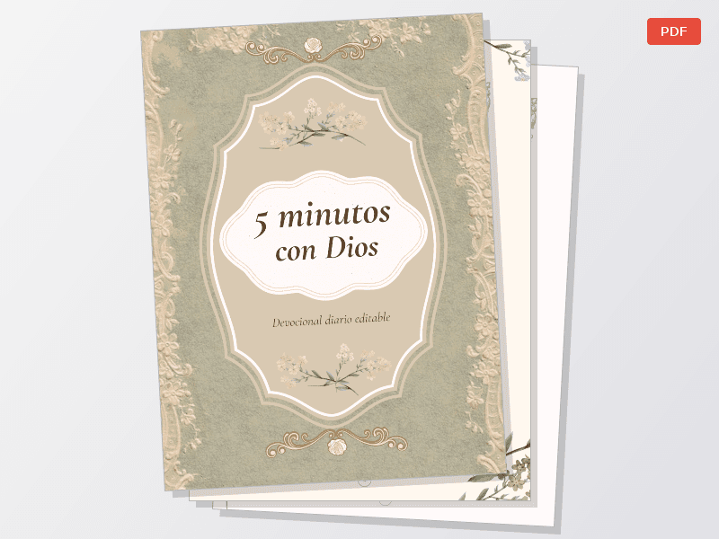 Cinco minutos con Dios| Devocional Diario PDF — Documentos