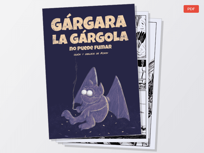 Gargara la gárgola no puede fumar — Documentos