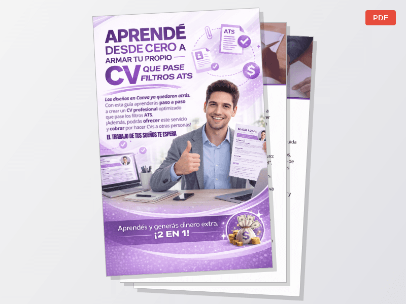 Aprendé a armar desde 0 tu propio CV pro apto filtros ATS — Documentos