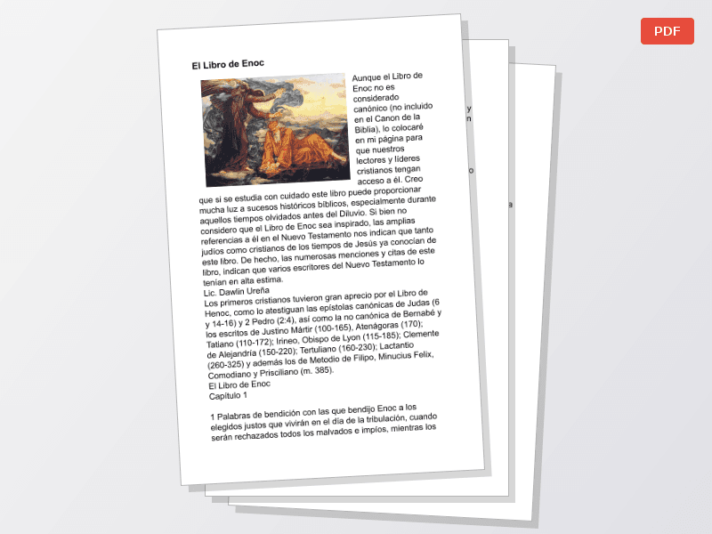 El libro de enoc  — Documentos
