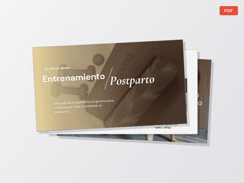 Guía de Entrenamiento postparto — Documentos