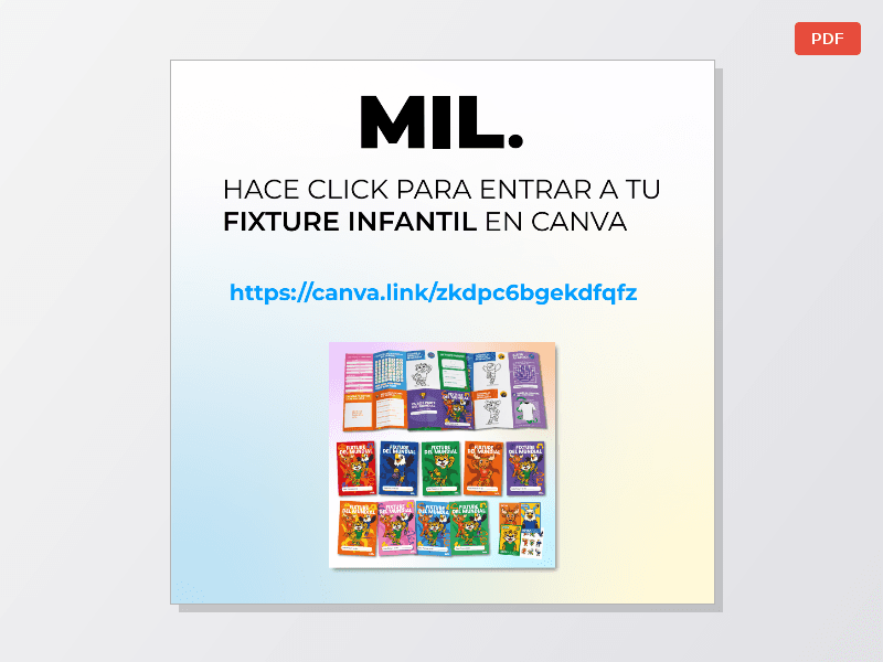 Fixture Mundial 2026 para Niños 🏆 — Desplegable Imprimible A4 — Documentos
