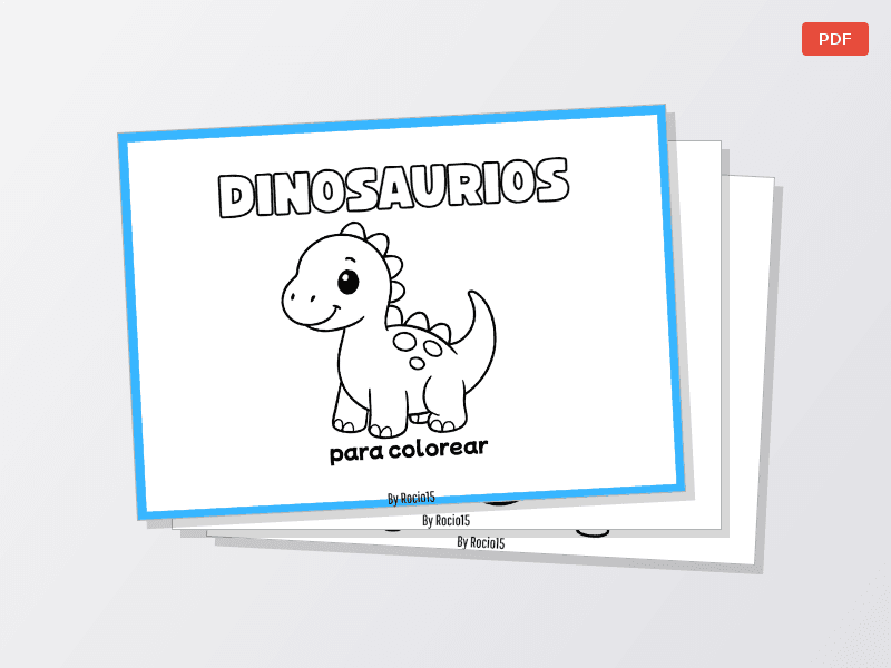 DINOS PARA COLOREAR — Documentos