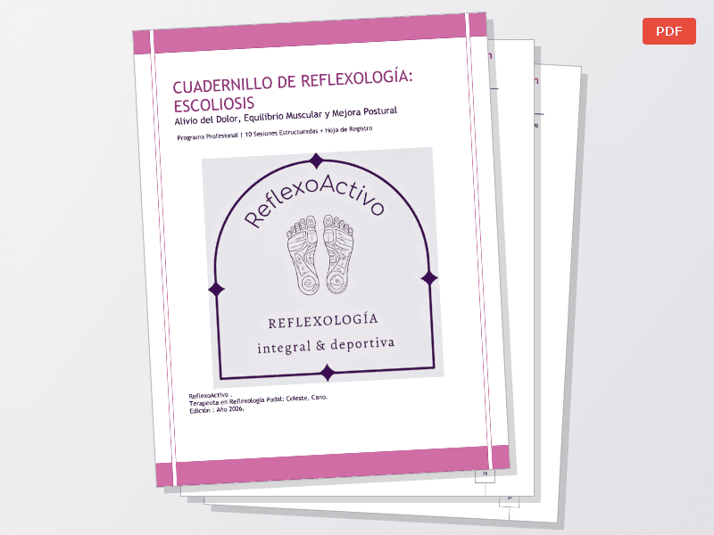 Cuadernillo Reflexología Especializada ESCOLIOSIS — Documentos