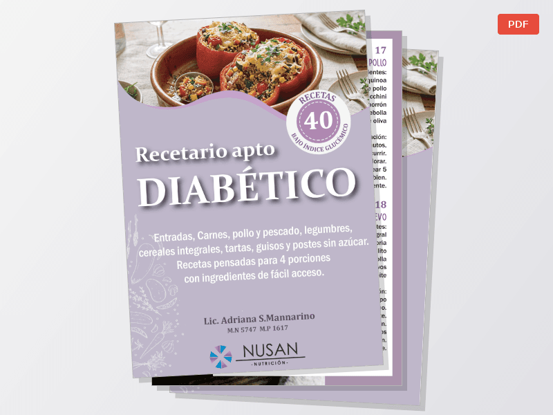 RECETARIO APTO DIABETICO — Documentos