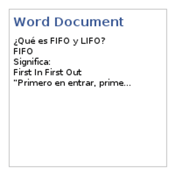 Diferencias lifo y fifo en diagramas unifilares — Documentos
