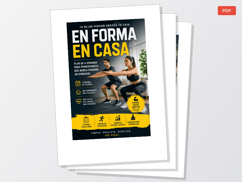 Ejercicios en casa, sin excusas — Documentos